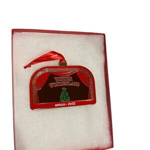 Apollo Theater x Coca-Cola "Winter Wonderland" Christmas ornament